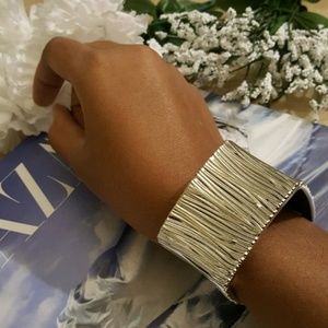 NWOT Square Silver Bracelet